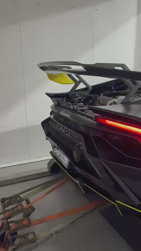 Lamborghini HURACAN STO RAZOR Titanium exhaust install