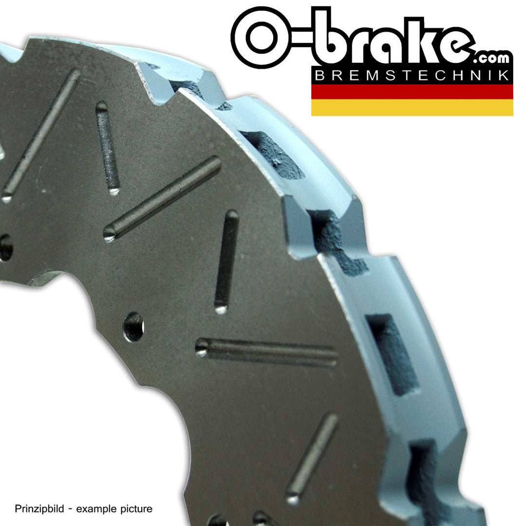 O-BRAKE LAMBORGHINI GALLARDO LP 570 4 SUPER TROFEO STRADALE HTCIC BRAKE KIT WAVE UPGRADE 1 - FRONT + REAR (FACTORY CERAMIC DISCS)