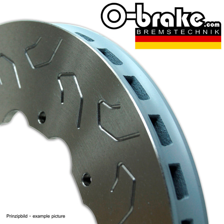 O-BRAKE MERCEDES-BENZ AMG GT R PRO HTCIC BRAKE KIT WET UPGRADE 2 - FRONT + REAR (FACTORY STEEL DISCS)