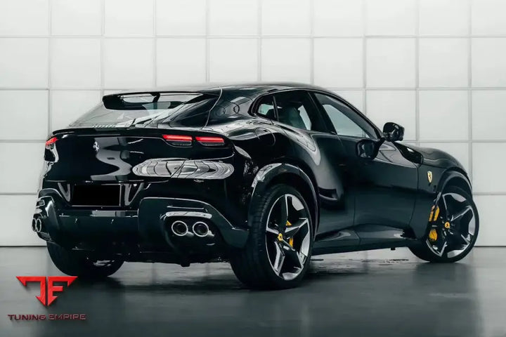 PUROSANGUE FUV TYPE F175 OEM STYLE DRY CARBON FIBER REAR DIFFUSER BSD