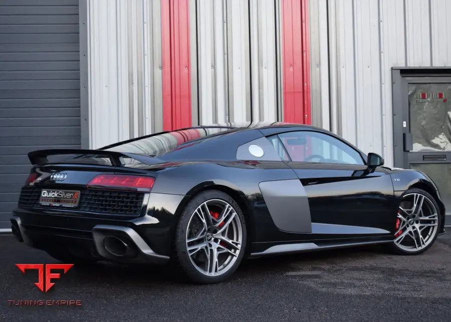QUICKSILVER AUDI R8 V10 (WITH GPFS) SPORT EXHAUST WITH SOUND ARCHITECT™ OR GPF DELETE PIPES (2020 ON EURO SPEC)
