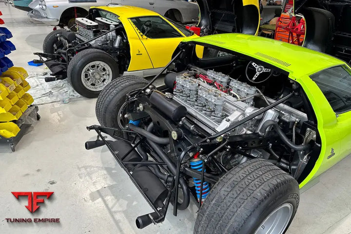 QUICKSILVER LAMBORGHINI MIURA P400 INC. S SV STAINLESS STEEL MANIFOLDS (1966-72)