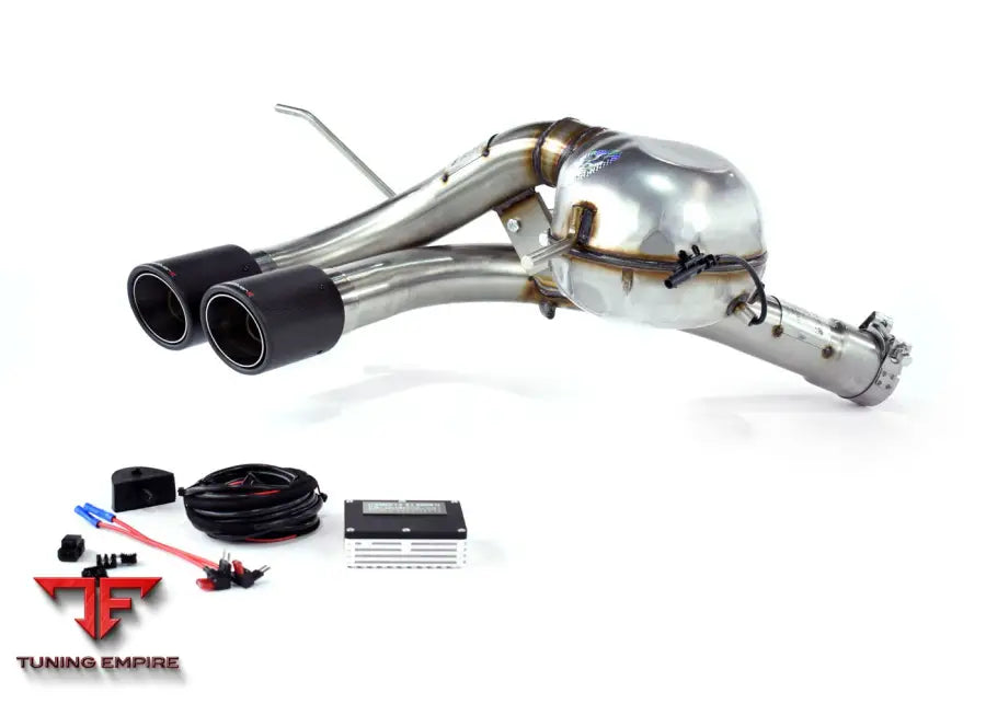 QUICKSILVER LAND ROVER DEFENDER D200 D240 D250 D300 D350 90 110 AND 130 - SOUND GENERATOR EXHAUST SYSTEM WITH SOUND