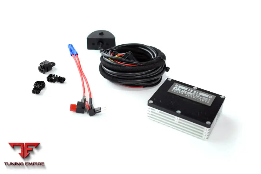 QUICKSILVER LAND ROVER DEFENDER D200 D240 D250 D300 D350 90 110 AND 130 - SOUND GENERATOR EXHAUST SYSTEM WITH SOUND