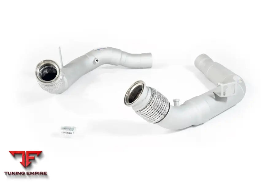 QUICKSILVER LAND ROVER DEFENDER OCTA - OPF DELETE/SECONDARY CAT DELETE PIPES (2024 ON)