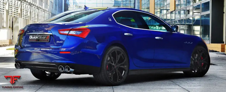 QUICKSILVER MASERATI GHIBLI INC. S Q4 PETROL - SPORT EXHAUST WITH SOUND ARCHITECT™ (2014 ON)