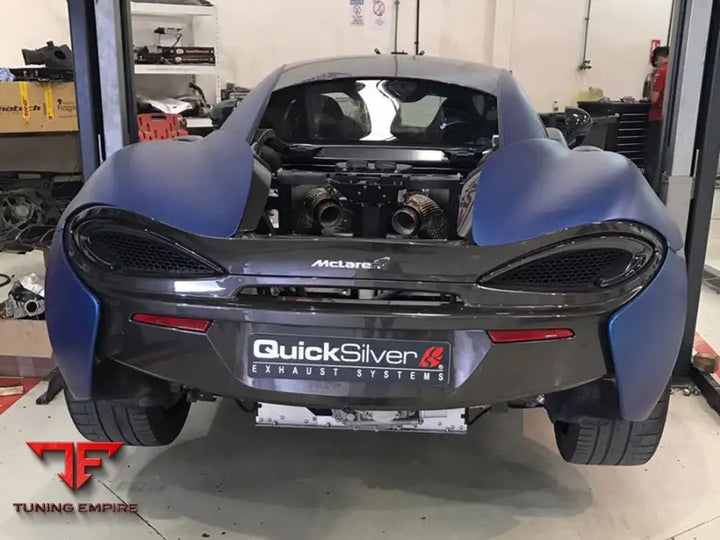 QUICKSILVER MCLAREN 570GT CERAMIC COATED CATALYST REPLACEMENT PIPES (2016 ON)
