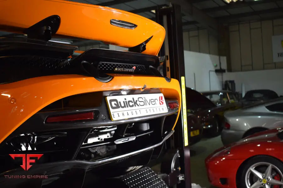 QUICKSILVER MCLAREN 720S CERAMIC COATED CATALYST REPLACEMENT PIPES (2017 ON)