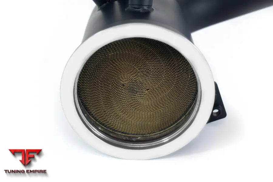 QUICKSILVER PORSCHE 911 TURBO (992) - 300 CPSI CERAMIC COATED ’RACE’ CATALYSTS (2019-ON)