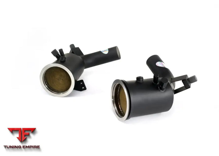 QUICKSILVER PORSCHE 911 TURBO (992) - 300 CPSI CERAMIC COATED ’RACE’ CATALYSTS (2019-ON)