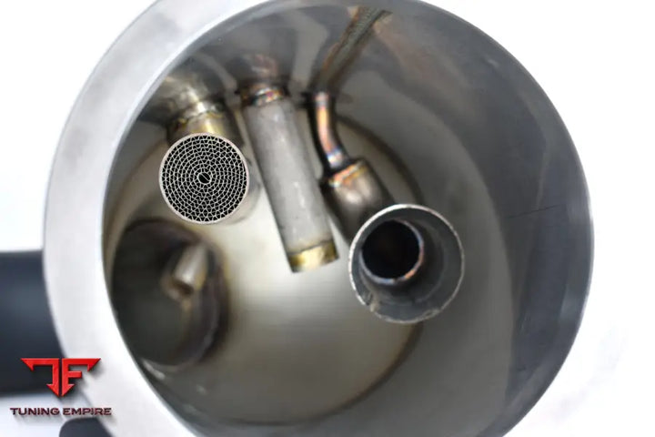 QUICKSILVER PORSCHE 911 TURBO (992) - CERAMIC COATED CATALYST REPLACEMENT PIPES (2019-ON)