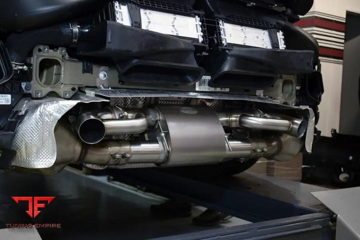 QUICKSILVER PORSCHE 911 TURBO AND TURBO S (992) - TITAN SPORT EXHAUST WITH SOUND ARCHITECT™ (2019 ON)