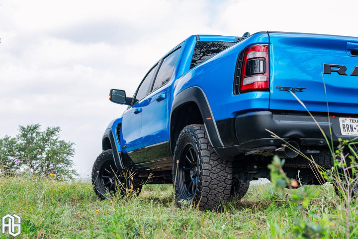 RAM 1500 TRX on custom forged wheels