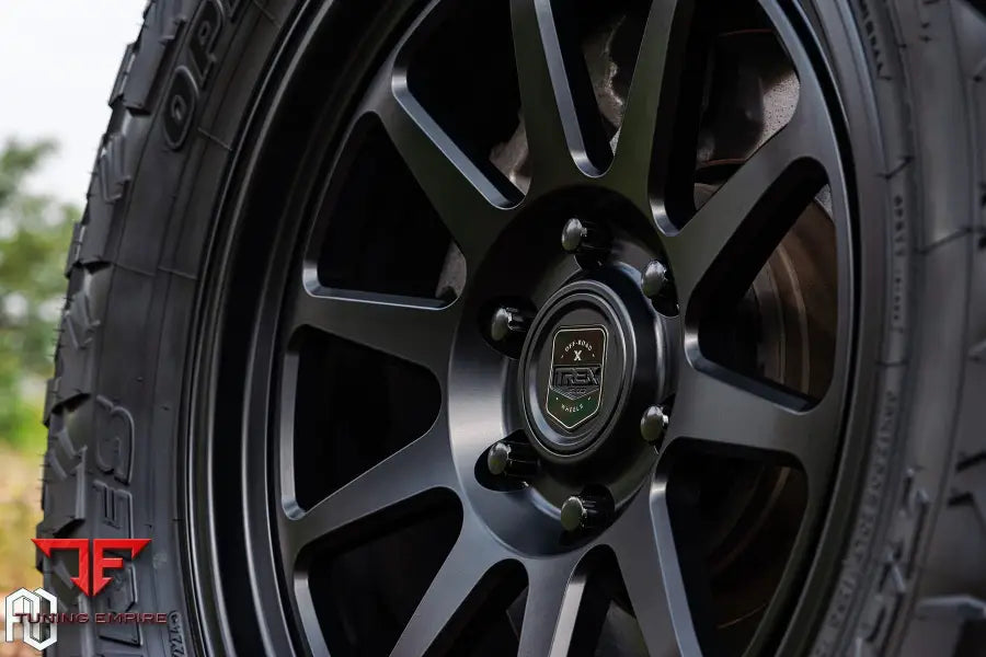 RAM 1500 TRX on custom forged wheels