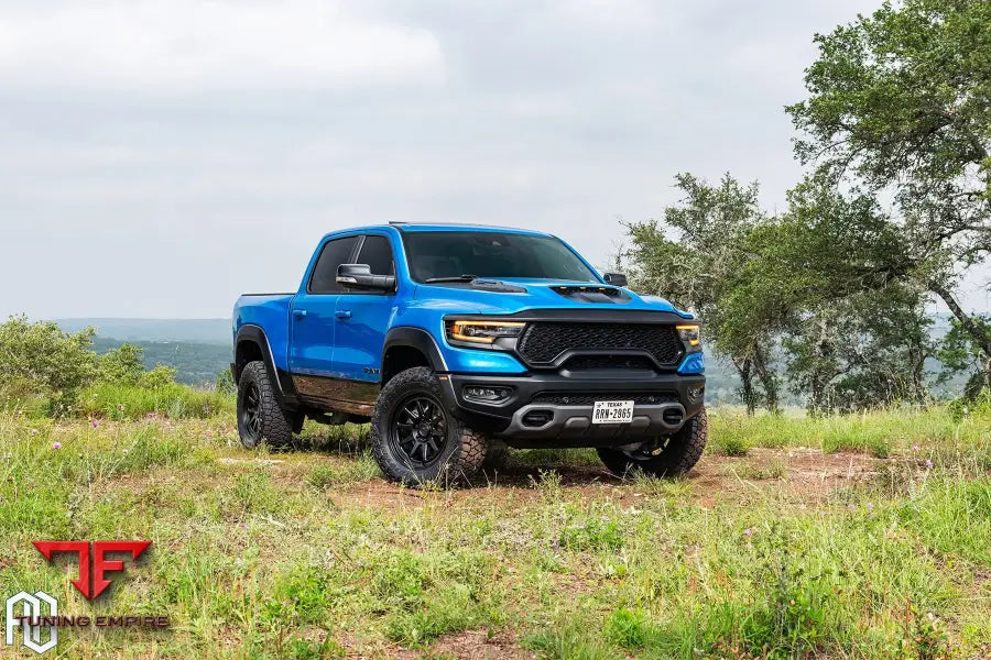 RAM 1500 TRX on custom forged wheels