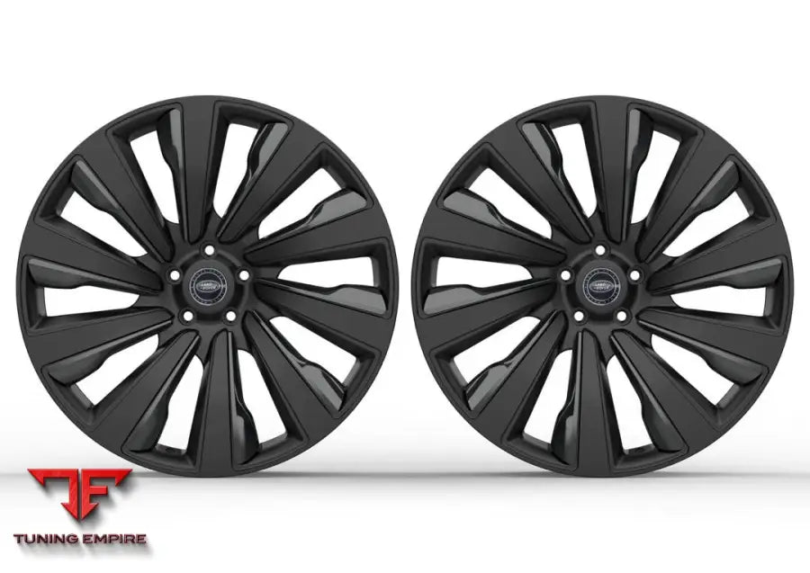 RANGE ROVER FORGED WHEEL SET GLOSS & MATT BLACK FINISH