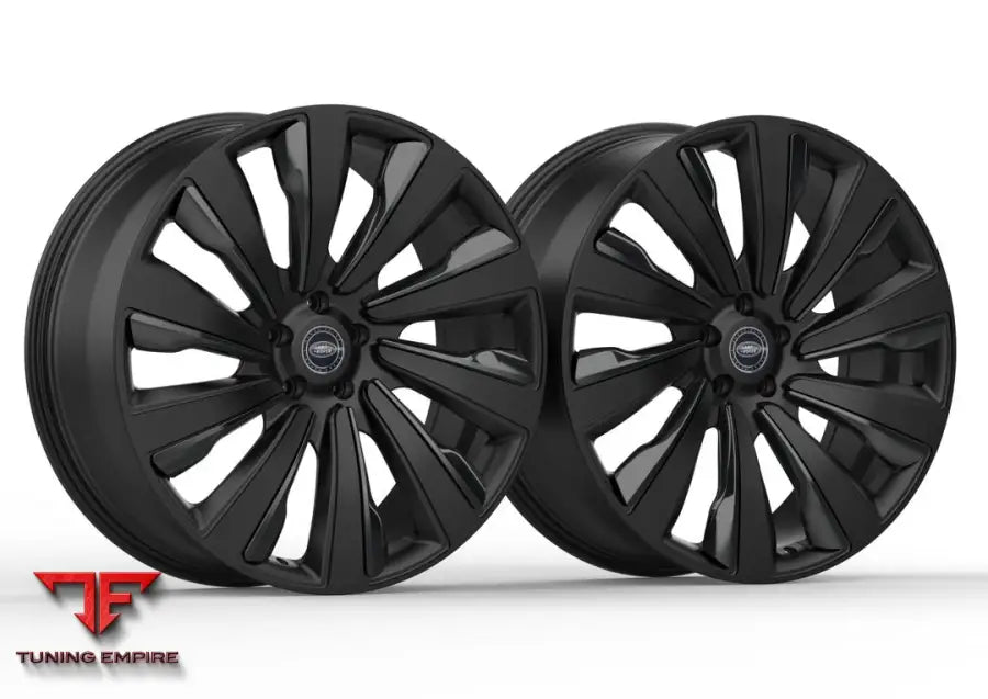 RANGE ROVER FORGED WHEEL SET GLOSS & MATT BLACK FINISH