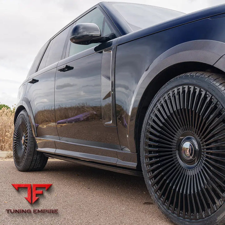 RANGE ROVER L460 2022+ CARBON FIBRE SIDE SKIRTS - CT CARBON