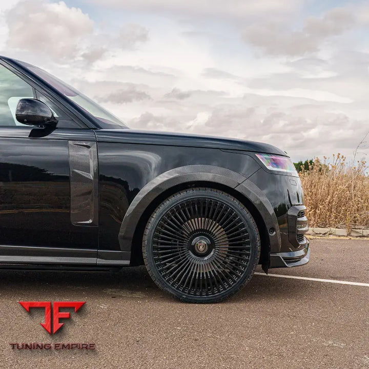 RANGE ROVER L460 2022+ CARBON FIBRE WIDE ARCH EXTENSIONS - CT CARBON