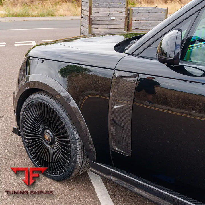 RANGE ROVER L460 2022+ CARBON FIBRE WIDE ARCH EXTENSIONS - CT CARBON