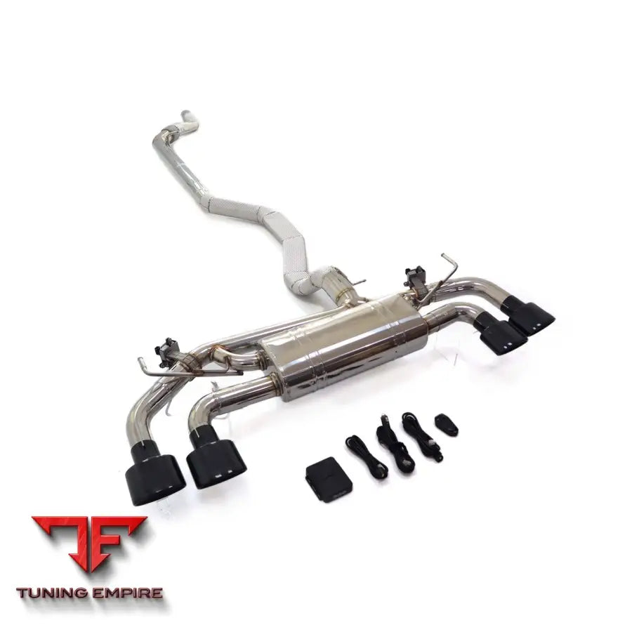 RANGE ROVER SPORT 3.0T STAINLESS STEEL CATBACK RAZOR EXHAUST WITH MUFFLER VALVE