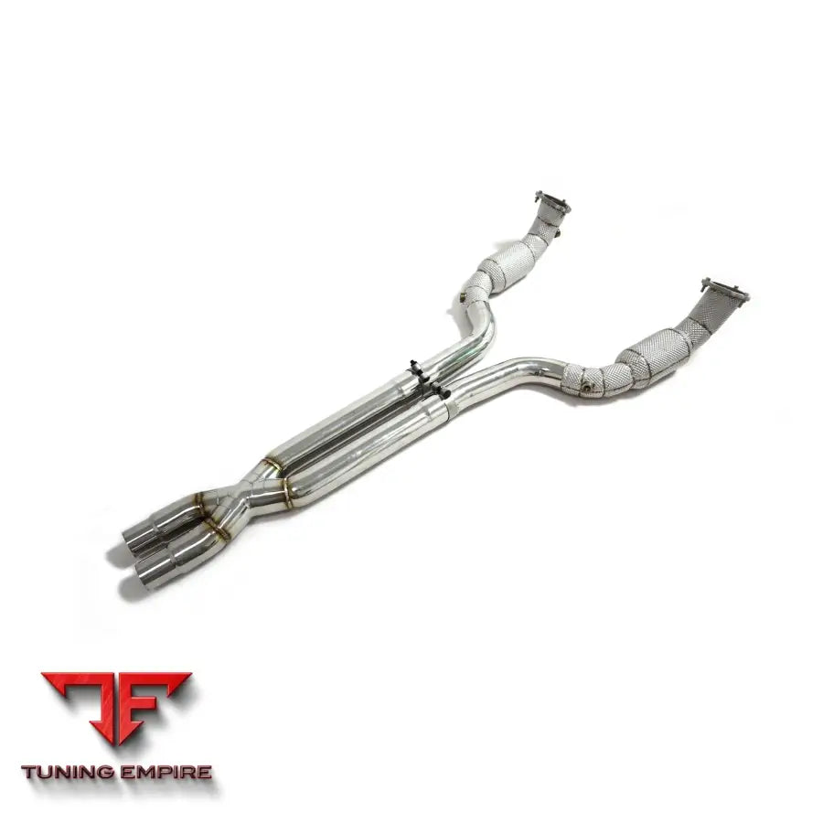 RANGE ROVER SPORT 5.0T STAINLESS STEEL CATBACK RAZOR EXHAUST WITH MUFFLER VALVE