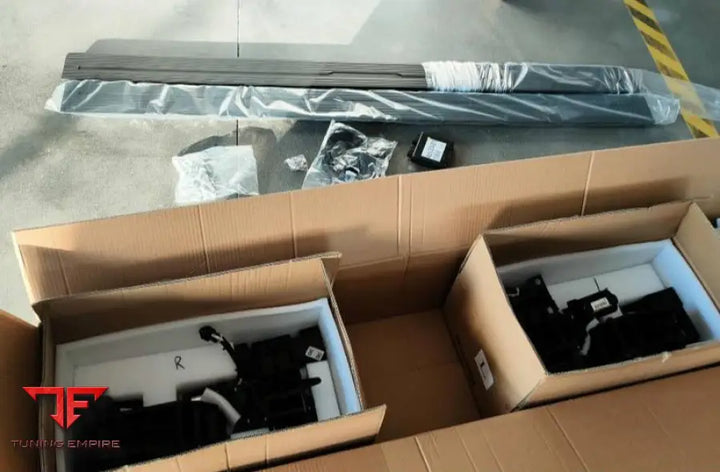 RANGE ROVER SPORT ELECTRIC RUNNING BOARDS BLACK 2014-2017