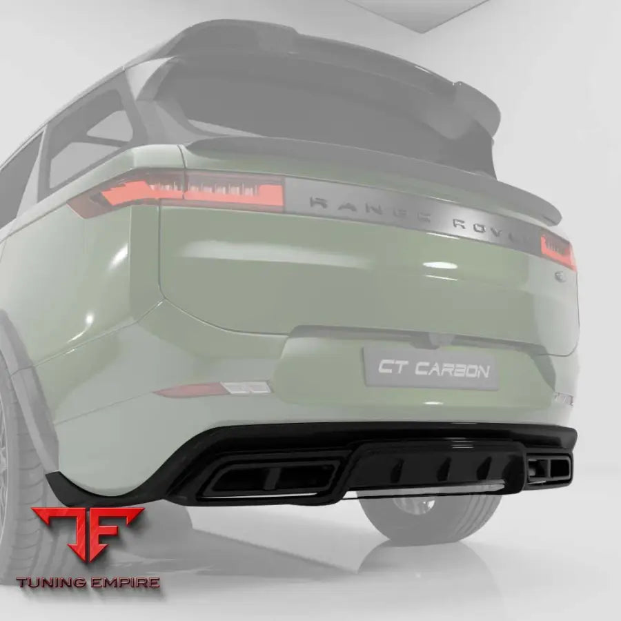 RANGE ROVER SPORT L461 2023+ CARBON FIBRE DIFFUSER AND TIPS - CT CARBON