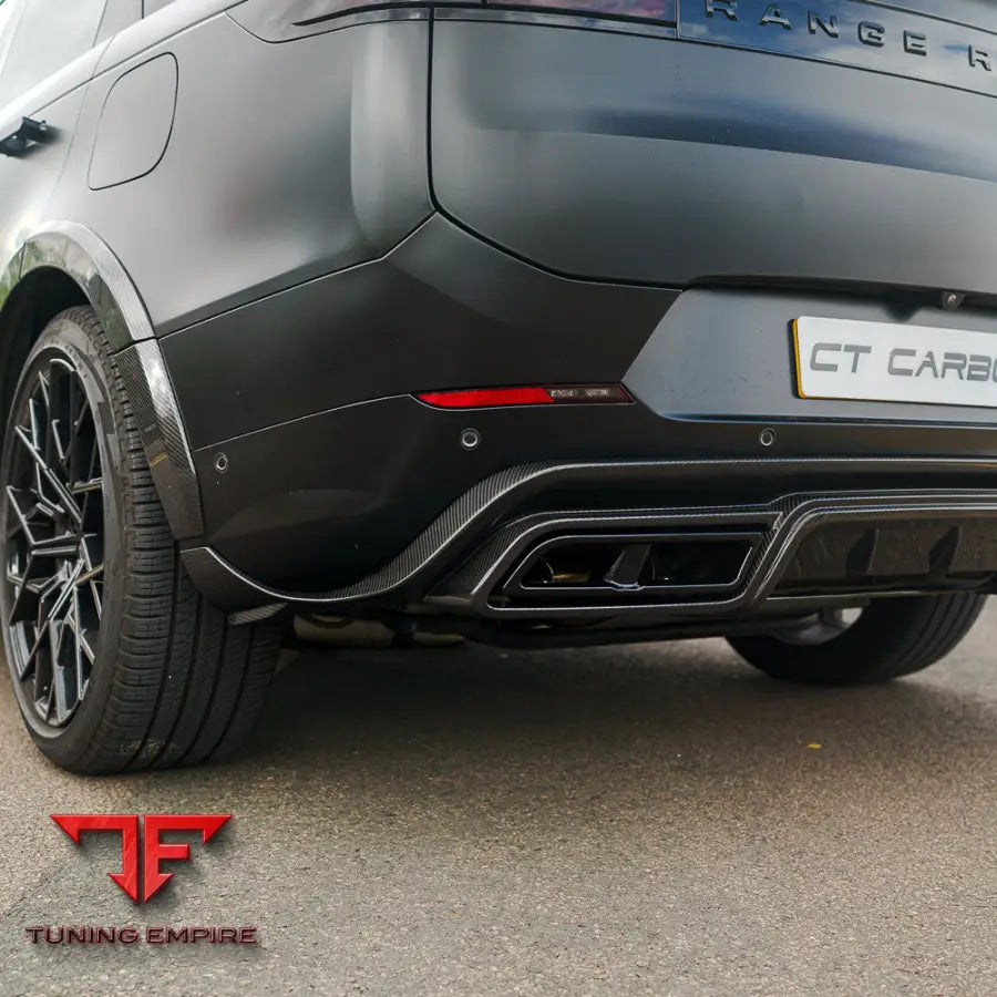 RANGE ROVER SPORT L461 2023+ CARBON FIBRE DIFFUSER AND TIPS - CT CARBON