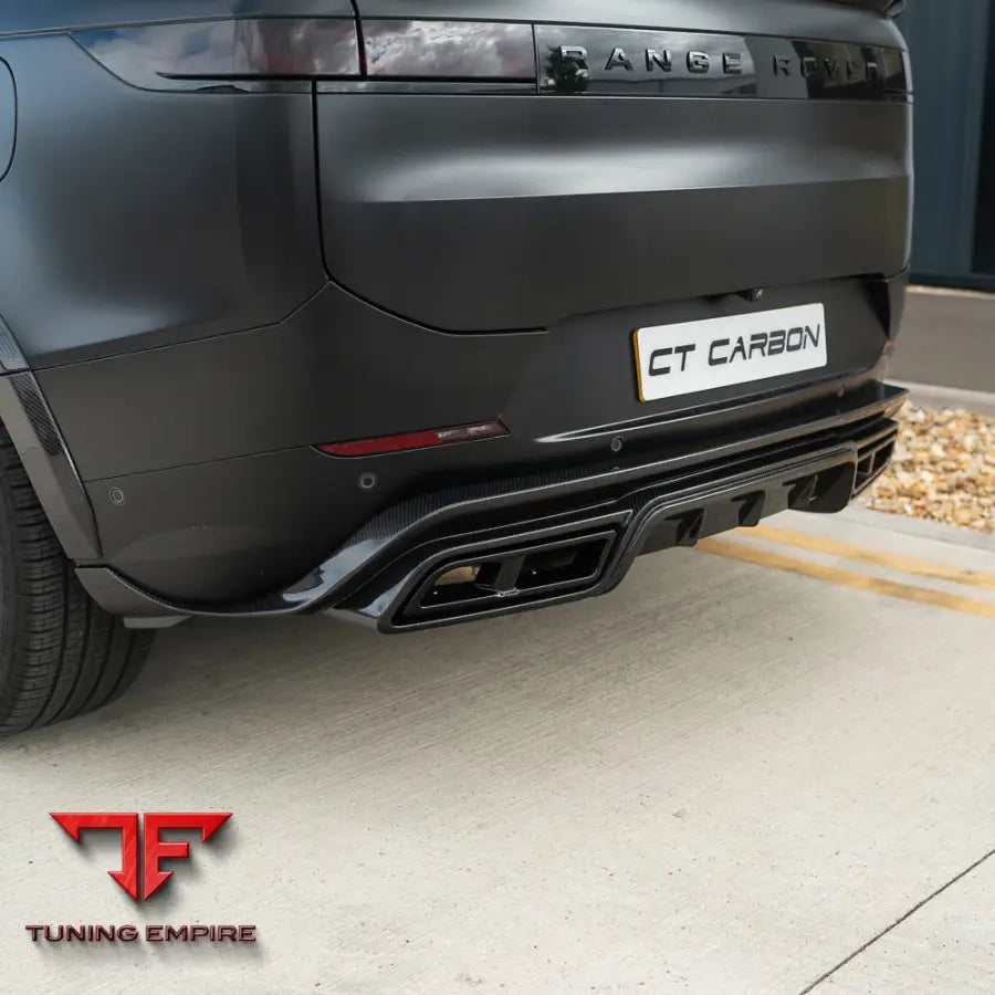 RANGE ROVER SPORT L461 2023+ CARBON FIBRE DIFFUSER AND TIPS - CT CARBON