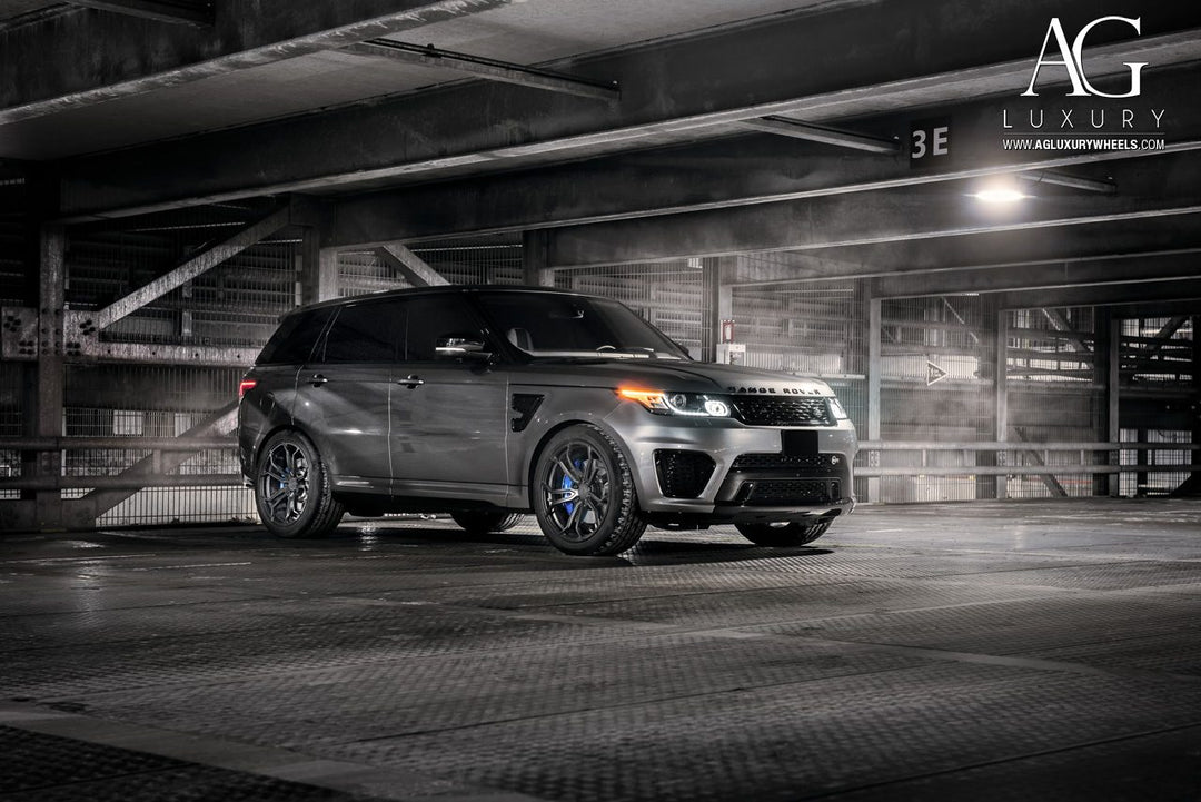 Range Rover Sport SVR on custom forged wheels