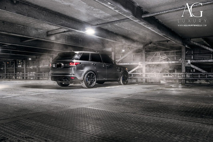 Range Rover Sport SVR on custom forged wheels
