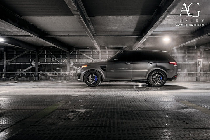 Range Rover Sport SVR on custom forged wheels