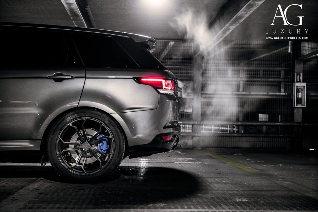 Range Rover Sport SVR on custom forged wheels