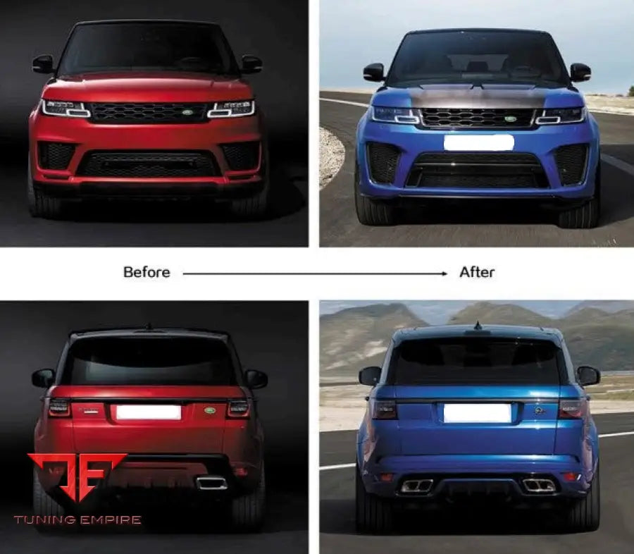 RANGE ROVER SPORT SVR BODY KIT 2018-2022Y