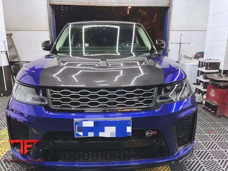 RANGE ROVER SPORT SVR CARBON FIBER FRONT BONNET HOOD