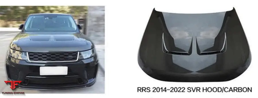 RANGE ROVER SPORT SVR CARBON FIBER HOOD 2014-2022Y