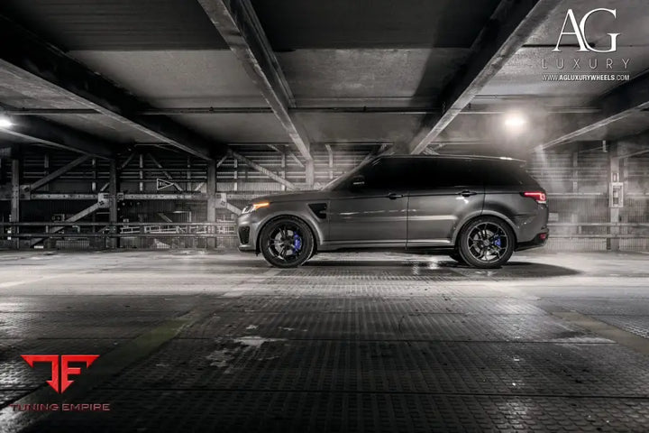 Range Rover Sport SVR on custom forged wheels