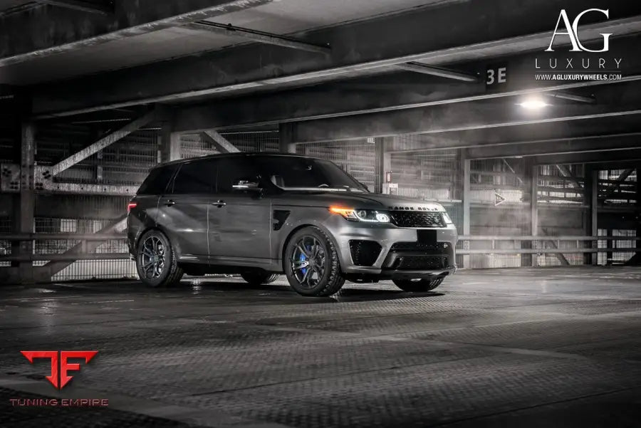 Range Rover Sport SVR on custom forged wheels