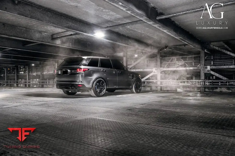 Range Rover Sport SVR on custom forged wheels