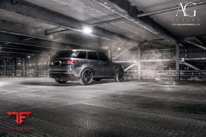 Range Rover Sport SVR on custom forged wheels