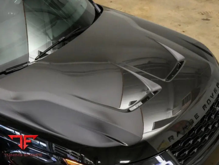 RANGE ROVER SPORT SVR STYLE CARBON FIBER BONNET HOOD 2018-2021