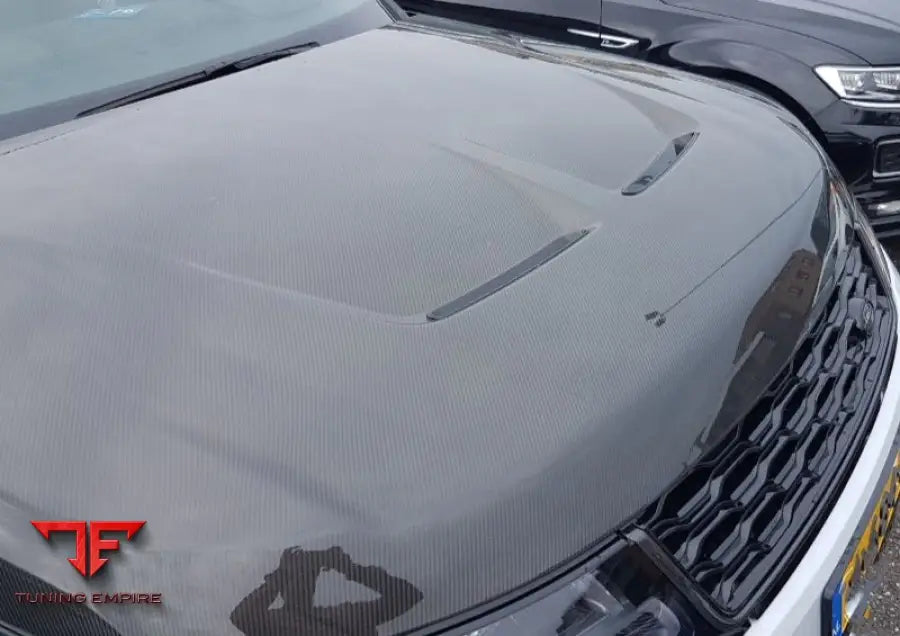 RANGE ROVER SPORT SVR STYLE CARBON FIBER BONNET HOOD 2018-2021