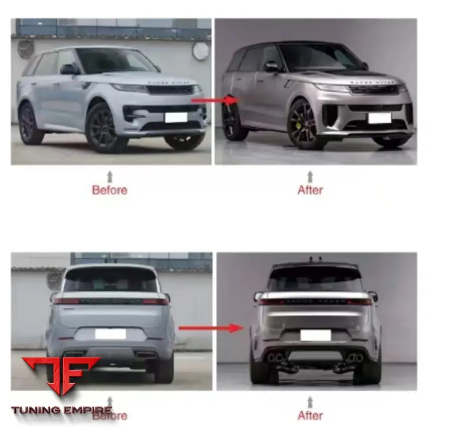RANGE ROVER SPORT TO SV STYLE BODY KIT