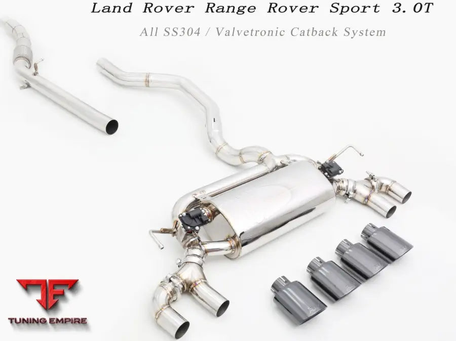 Land Rover Range Sport 2023 All Ss304 Titanium Valvetronic Exhaust System