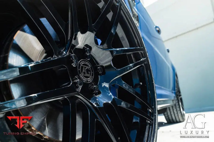 Range Rover SVR on custom forged wheels