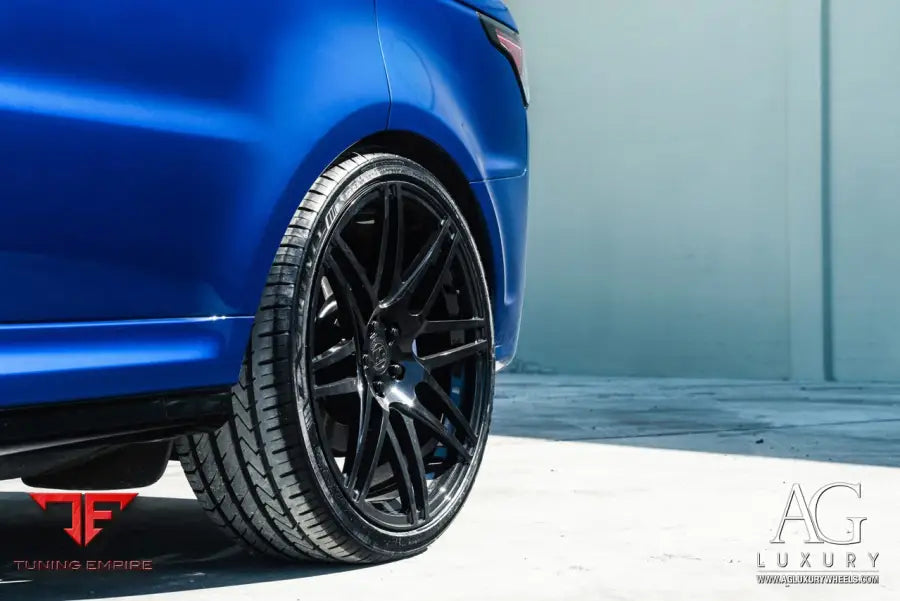 Range Rover SVR on custom forged wheels