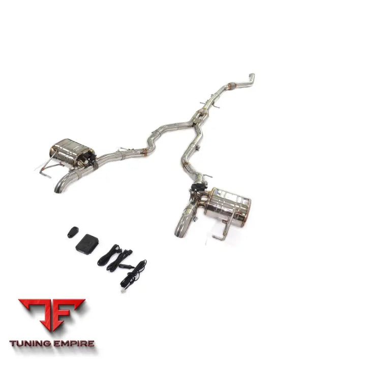 RANGE ROVER VELAR 2.0T STAINLESS STEEL CATBACK RAZOR EXHAUST WITH MUFFLER VALVE