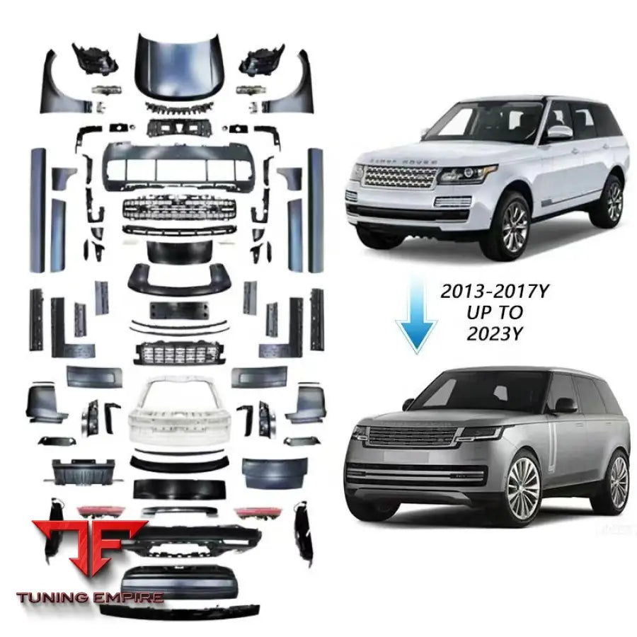 RANGE ROVER VOGUE 2013 17Y OLD UPGRADE TO NEW 2023Y BODY KIT
