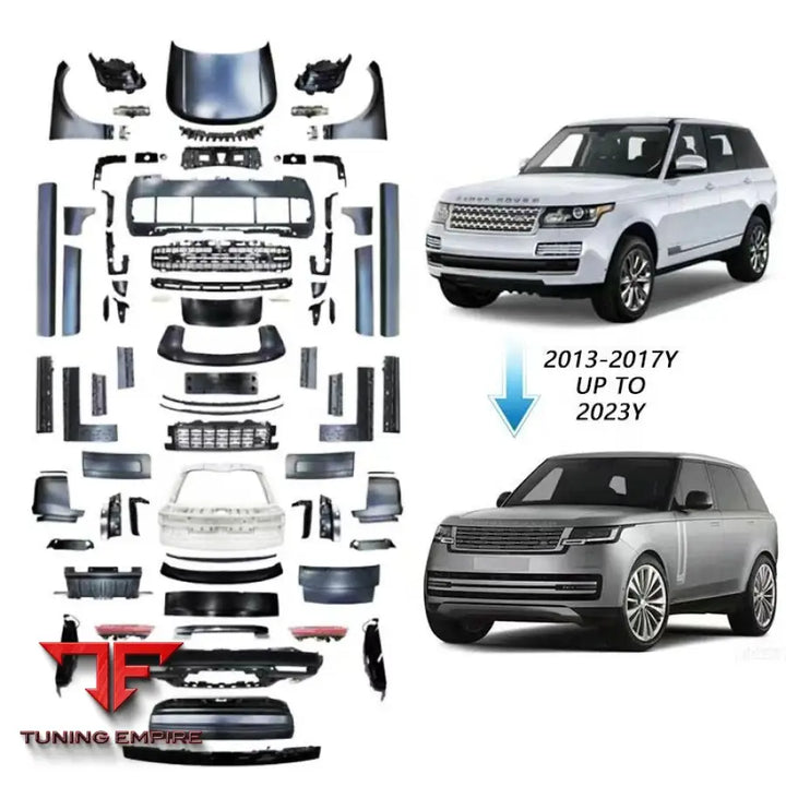 RANGE ROVER VOGUE 2013 17Y OLD UPGRADE TO NEW 2023Y BODY KIT